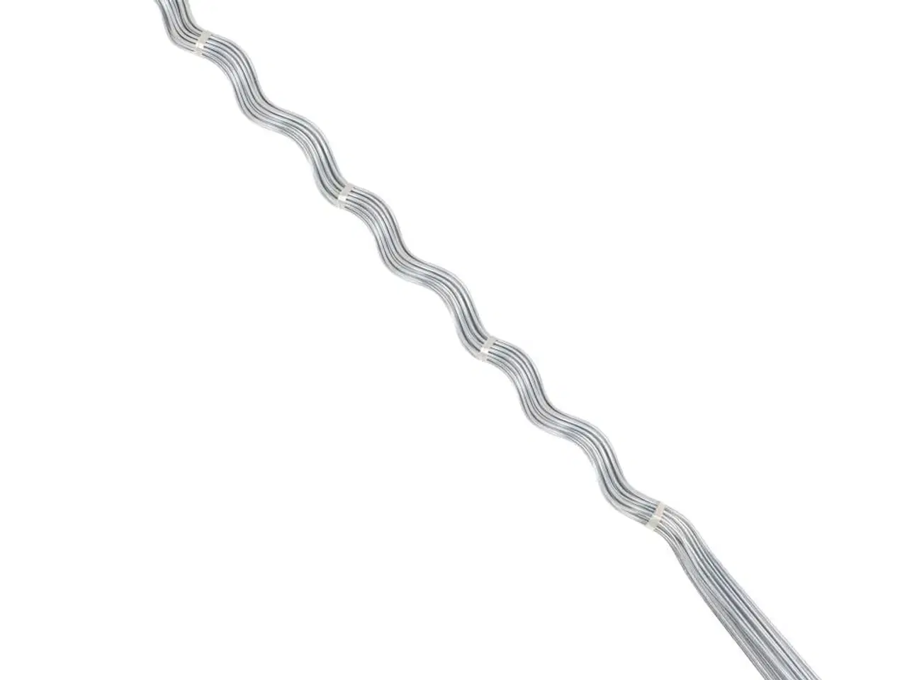 Billede 1 - Spiralformede plantestøtter 20 stk. 170 cm galvaniseret stål