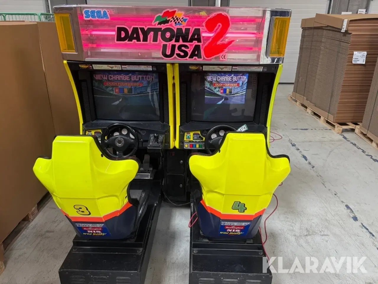 Billede 6 - Spillemaskiner Sega Daytona 2 Twin / Sega Rally