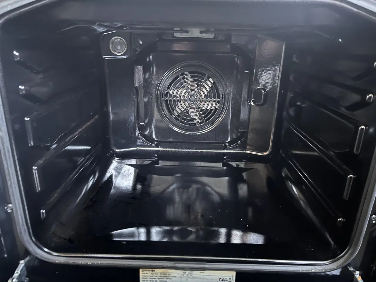 Billede 7 - Indbygningsovn med front i rustfrit stål