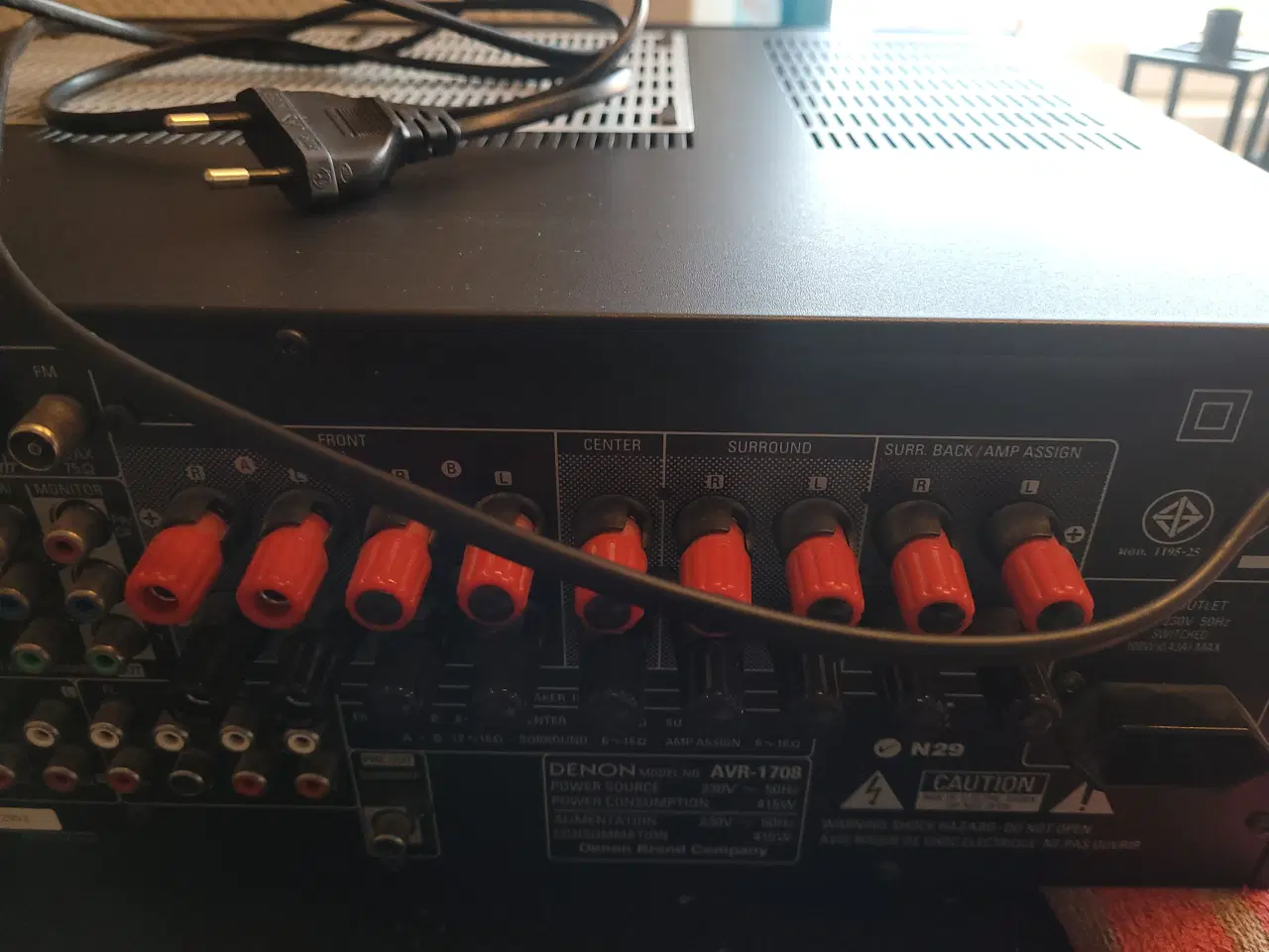 Billede 6 - Denon avr1708 7.1 Surround Receiver 