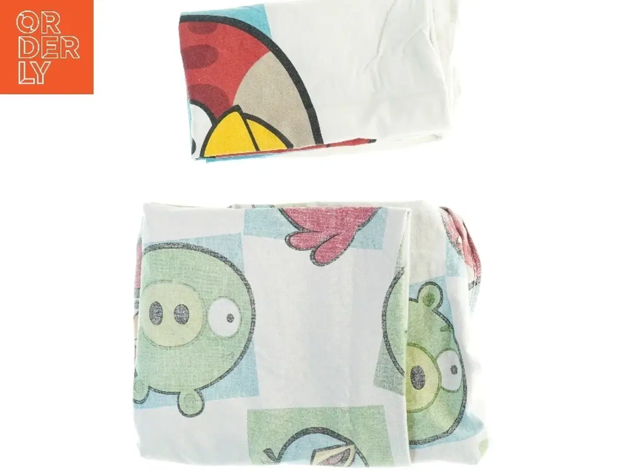 Billede 2 - Angry Birds Sengetøj fra Angry Bird (str. 200 x 130 cm og 55 x 65 cm)