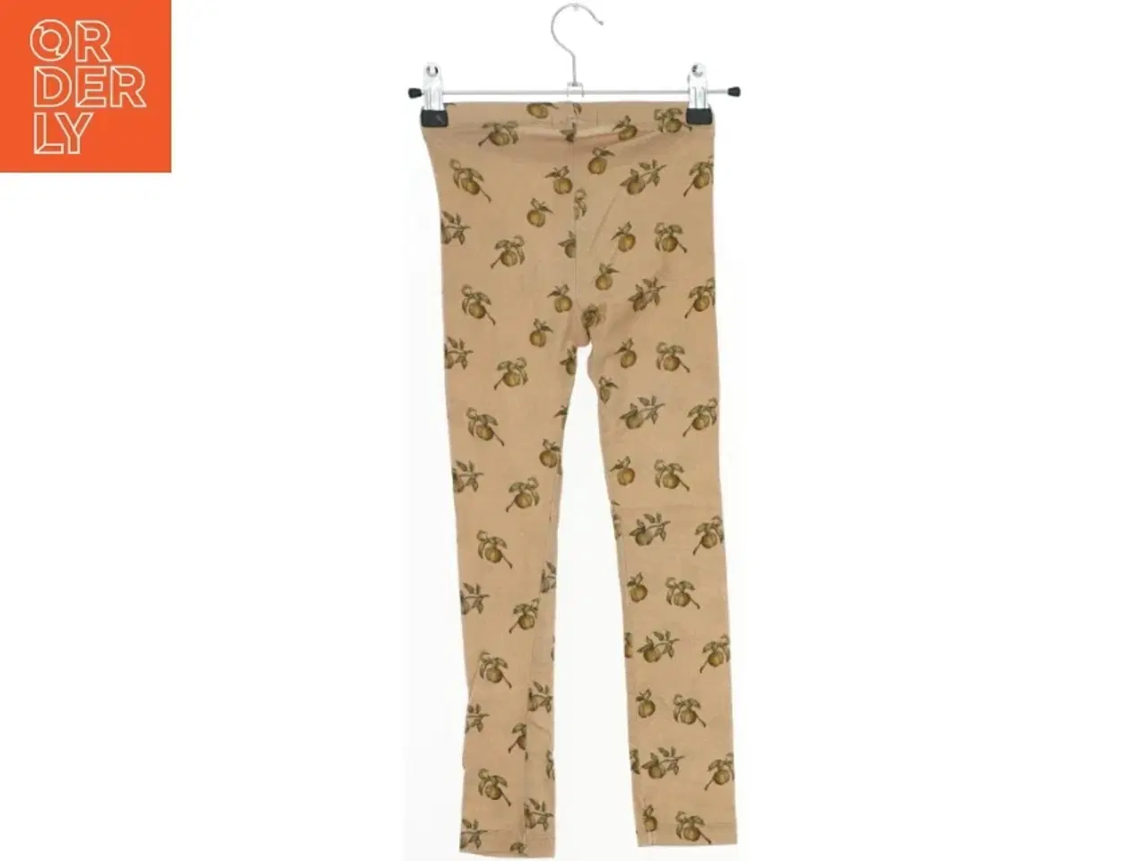 Billede 2 - Børne leggings med citronprint fra Lil atelier (str. 116)