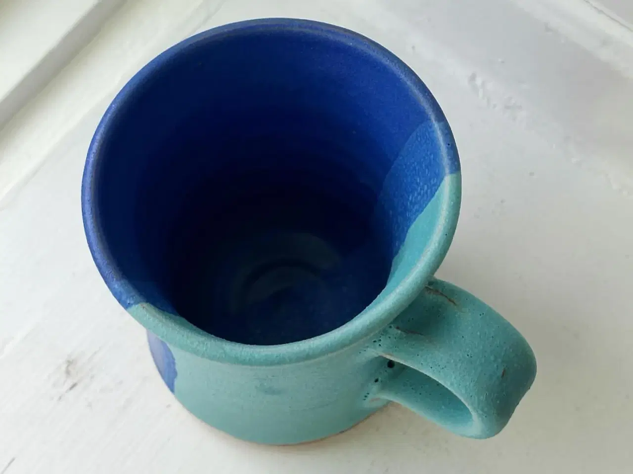Billede 8 - Keramikkrus, blå/turkis glasur, pr stk