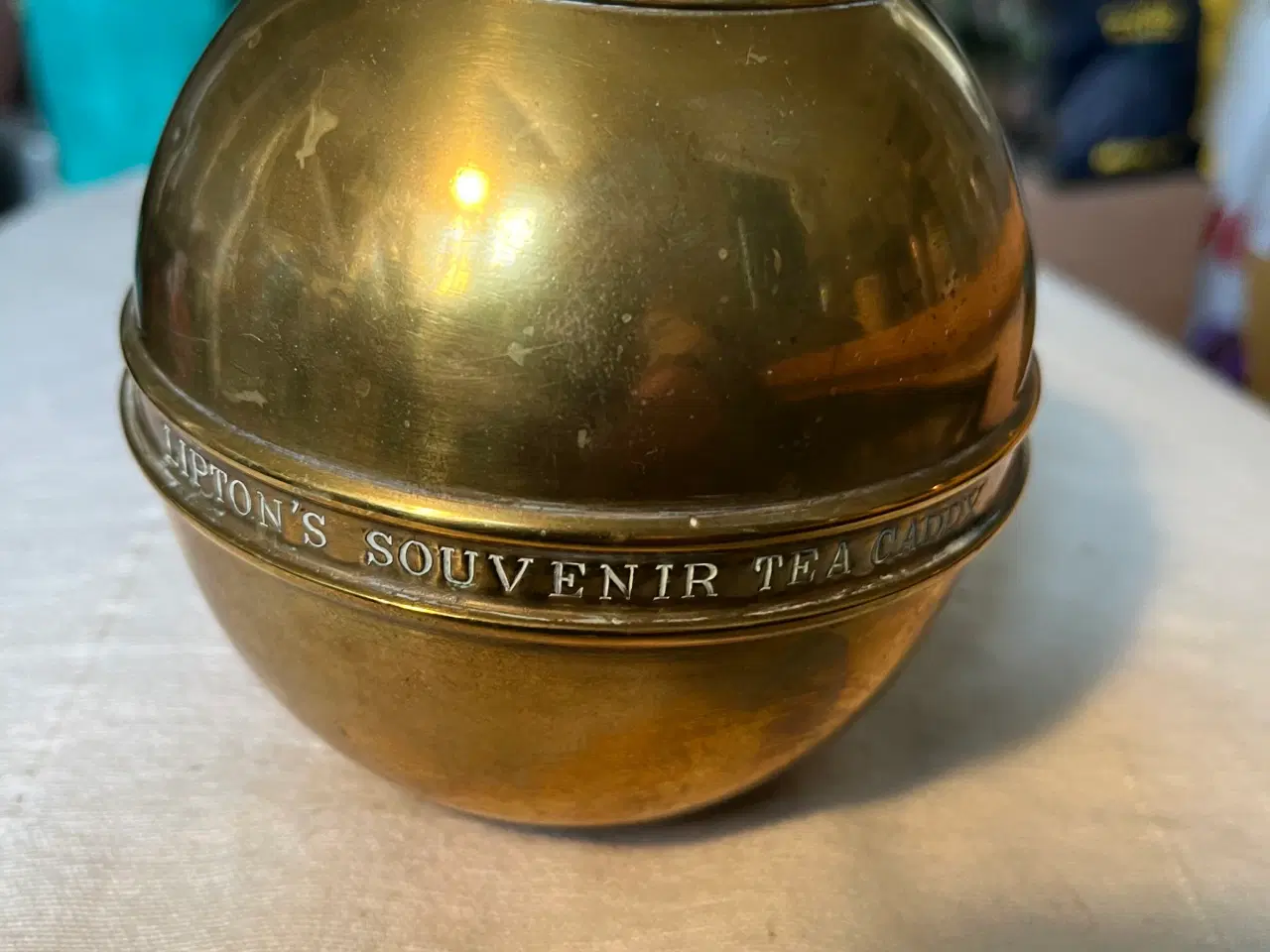 Billede 2 - BRITISH EMPIRE EXHIBITION LIPTON TEA CADDY 1924