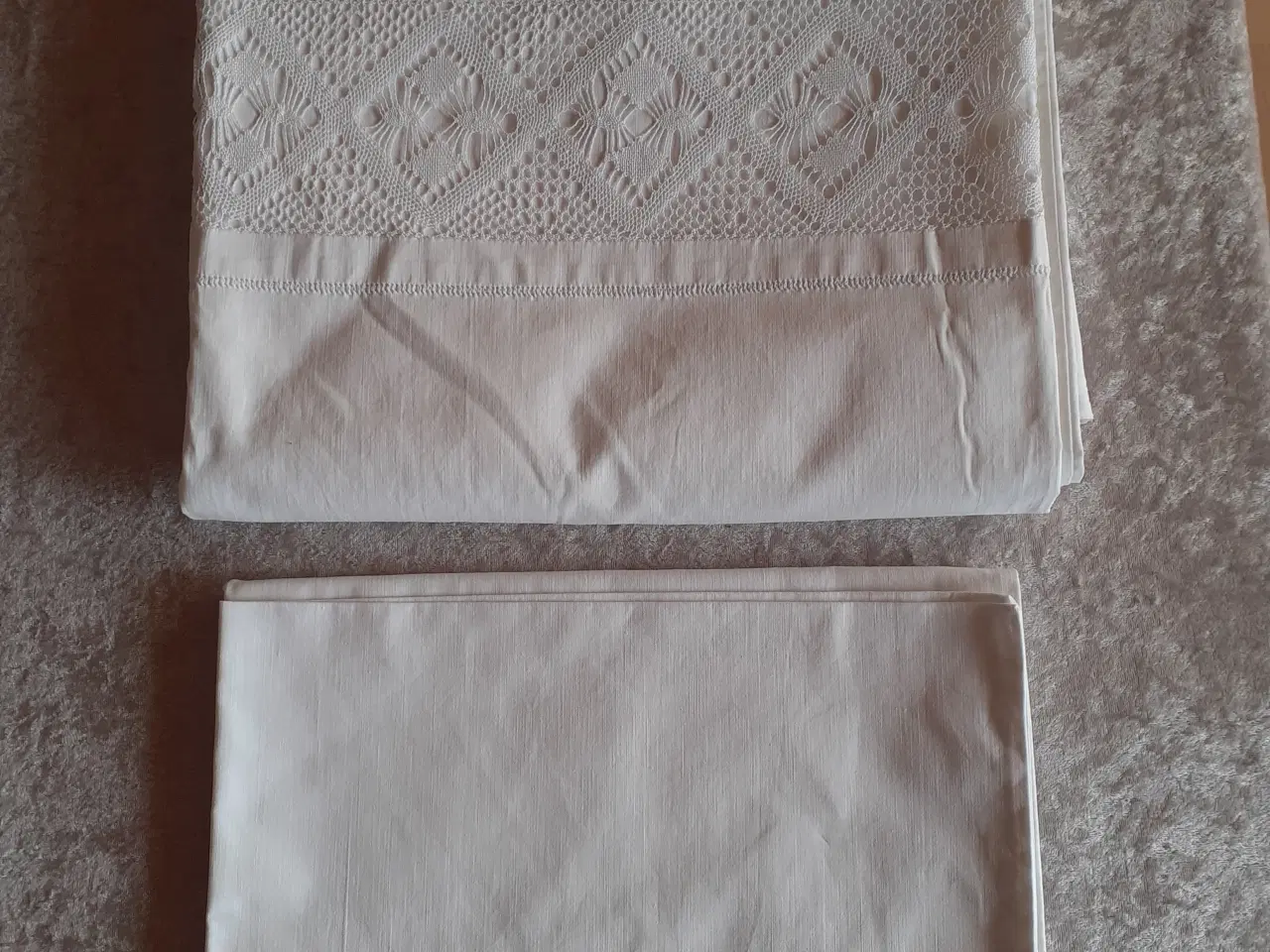Billede 1 - Dynebetræk og hovedpudebetræk med kliplinger