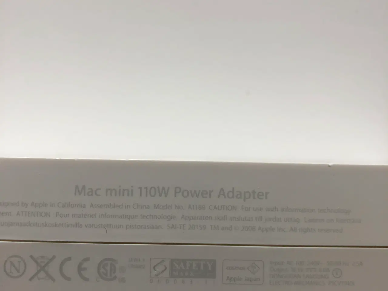 Billede 2 - mac mini oplader