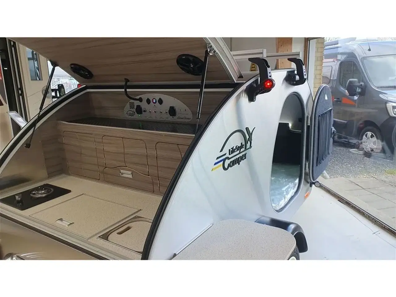 Billede 6 - 0 - Lifestyle Camper Steeldrop Premium   Lille camper i retro look