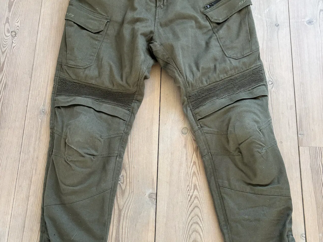 Billede 1 - NYE SHIMA khaki motorcykelbukser, størrelse W34 L3