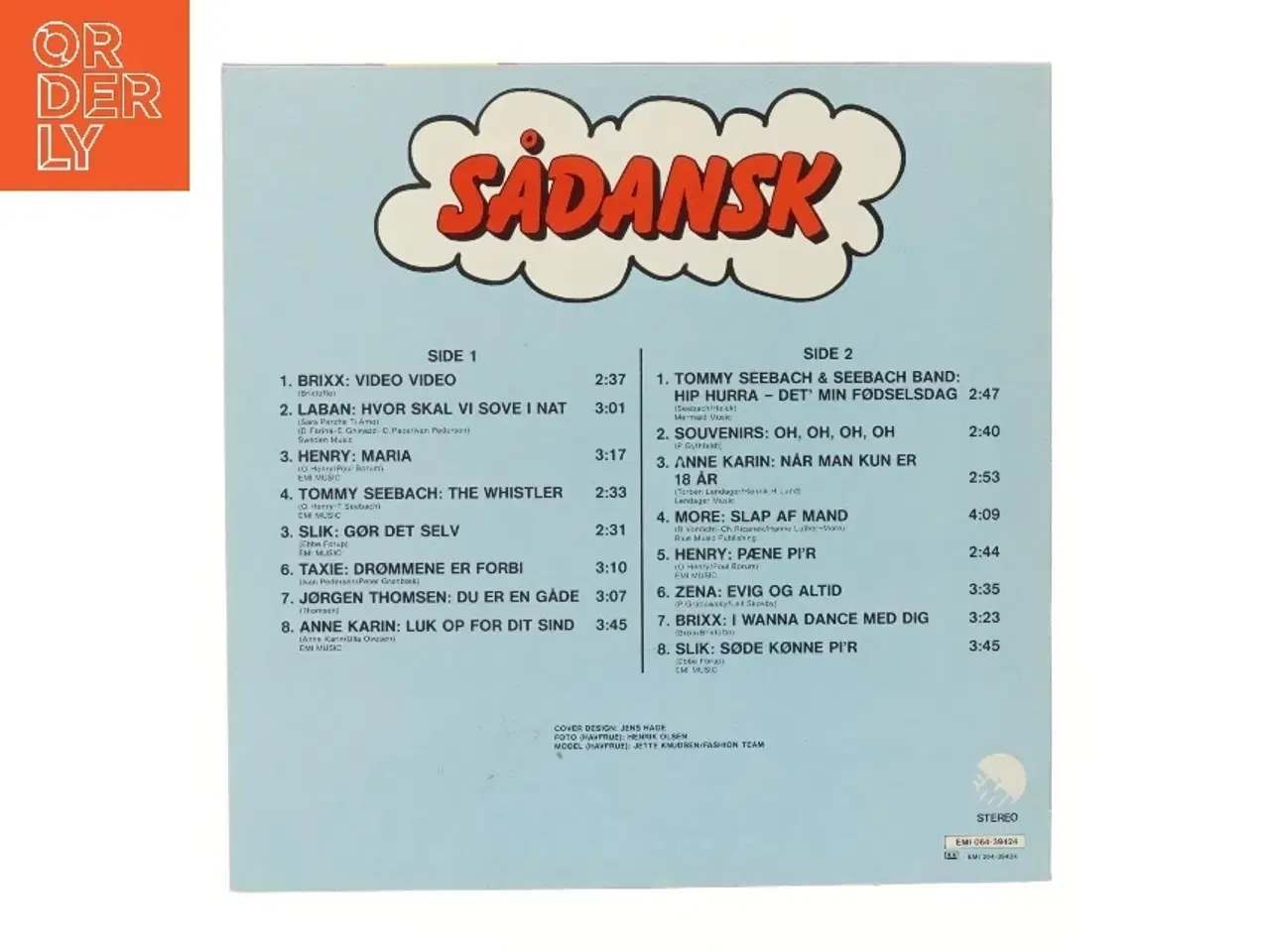 Billede 2 - Så dansk LP fra EMI