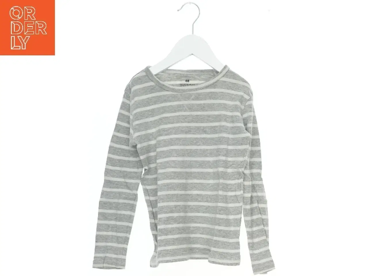Billede 1 - Langærmet stribet trøje fra H&M (str. 122)