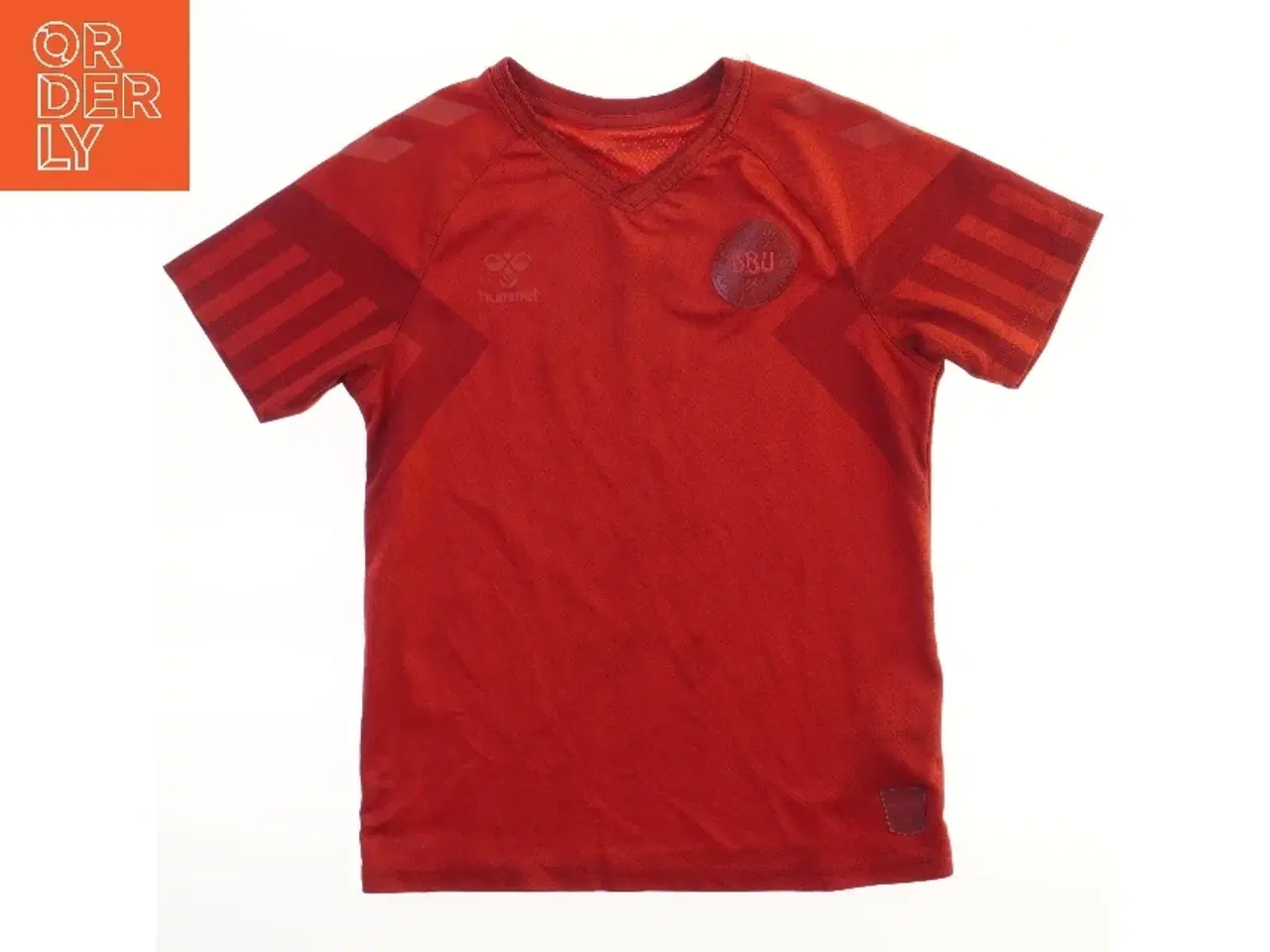 Billede 1 - DK landsholdstrøje DBU Hummel (str.  42x55 cm)