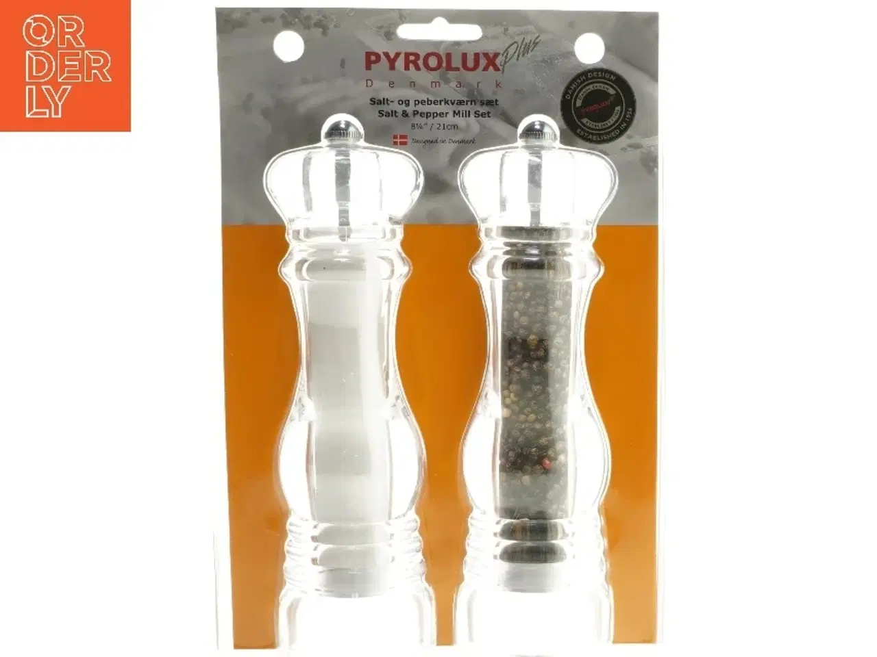 Billede 1 - Salt- og peberkværn sæt fra Pyrolux (str. 21 cm)