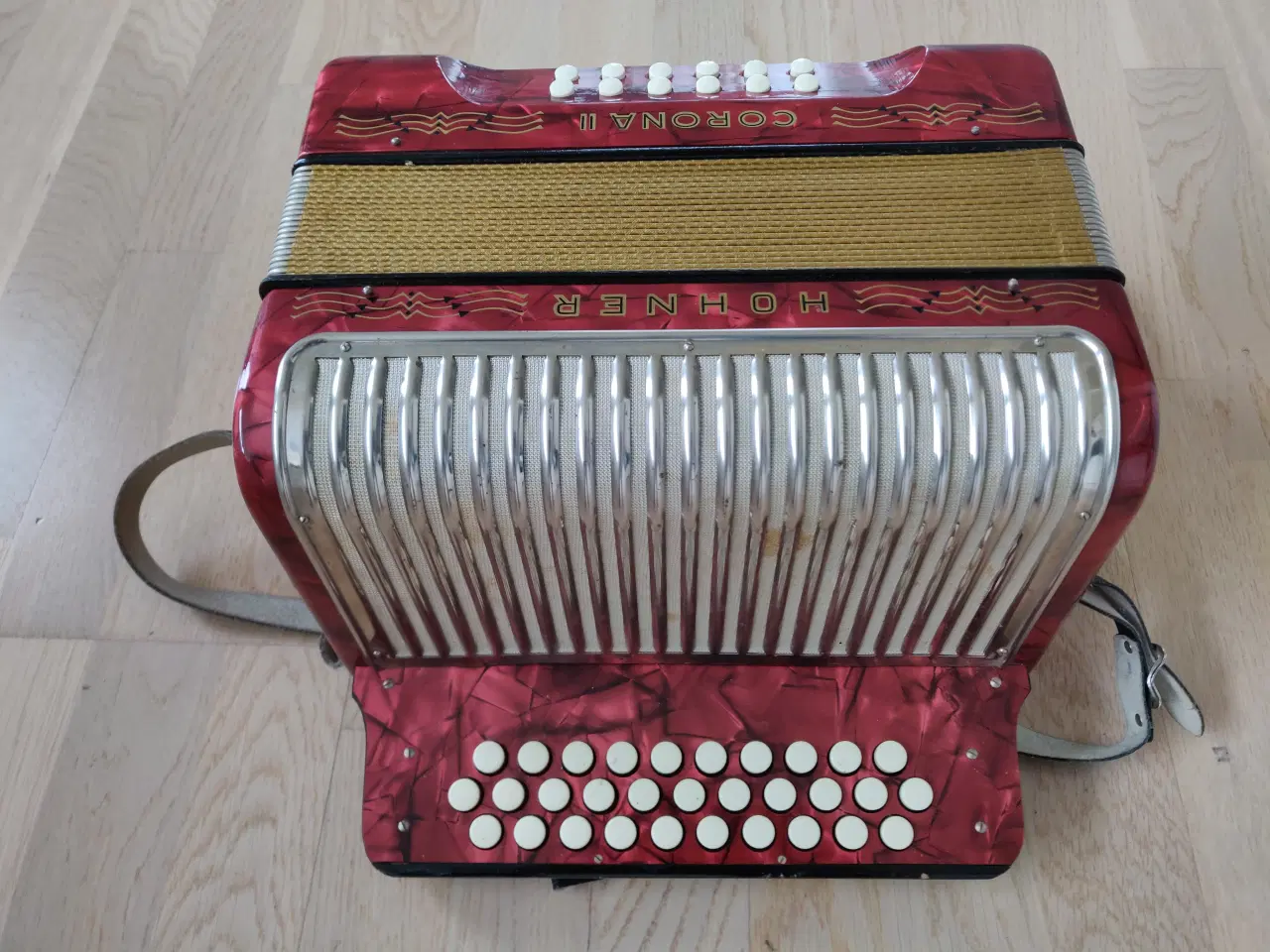 Billede 2 - Ældre Hohner harmonika