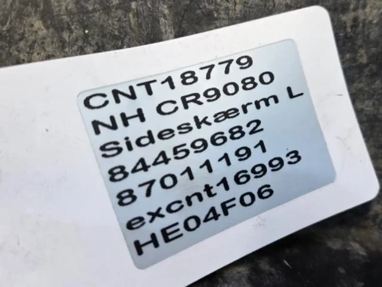 Billede 10 - New Holland CR9080 Sideskærm L. 84459682