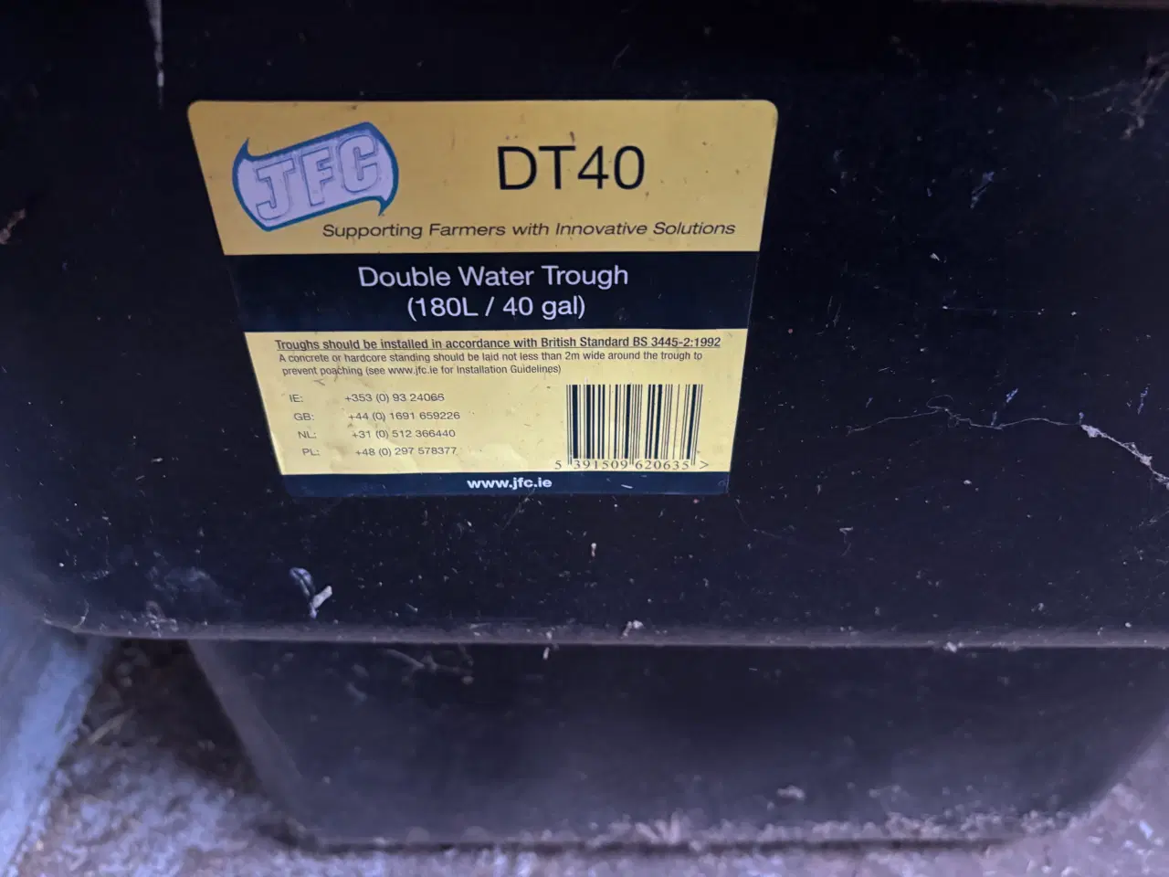 Billede 2 - Drikkekar 180 liter 