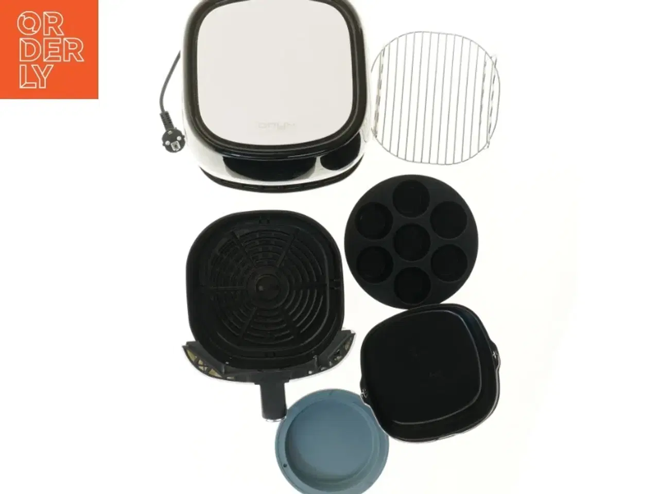 Billede 3 - Onyx Airfryer med tilbehør  (str. 30x26x26 cm)