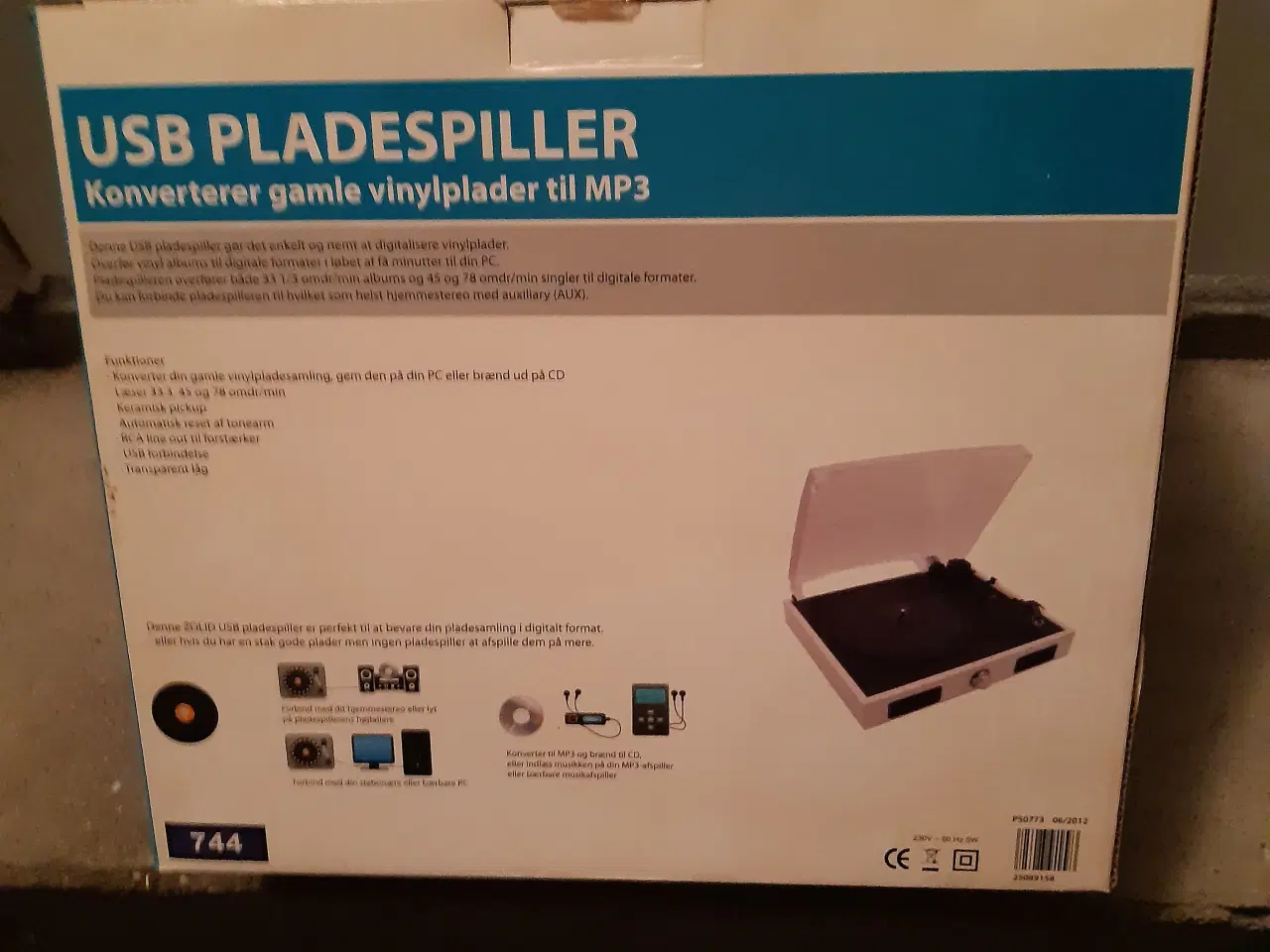 Billede 2 - USB-pladespiller