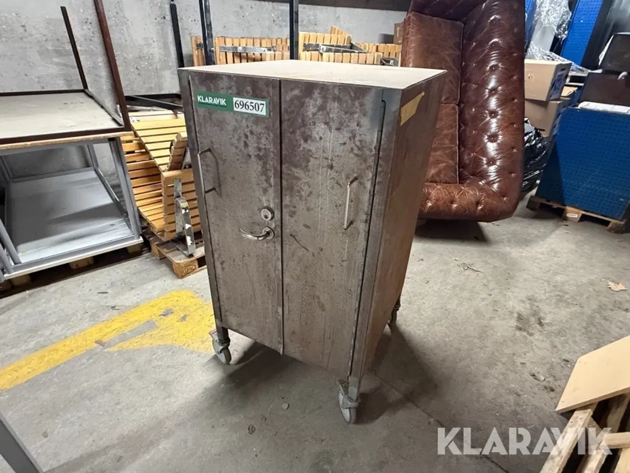 Billede 1 - Værkstedsskab på hjul