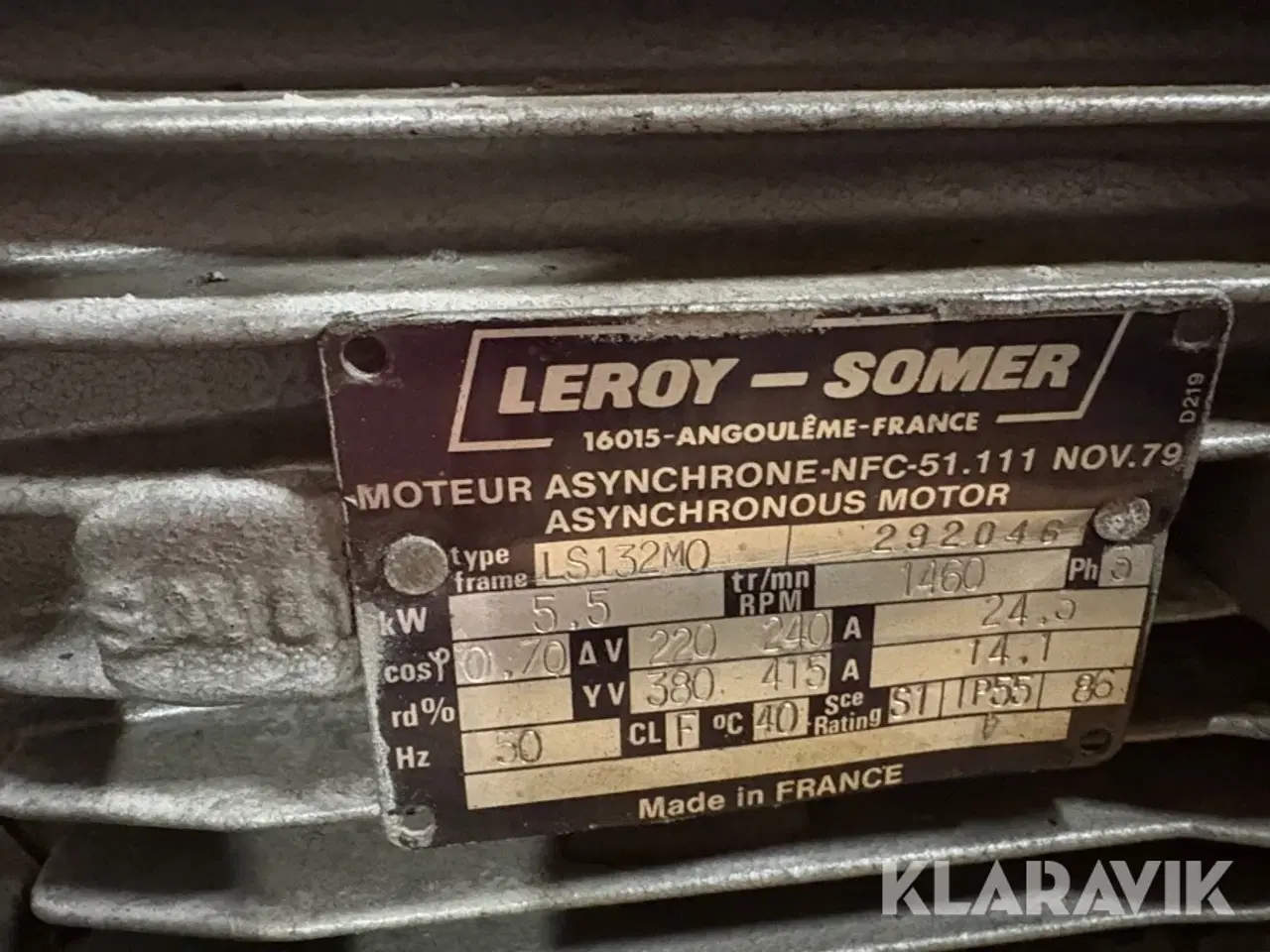 Billede 5 - Vakumpumpe Busch R5 RA 0250 B 461