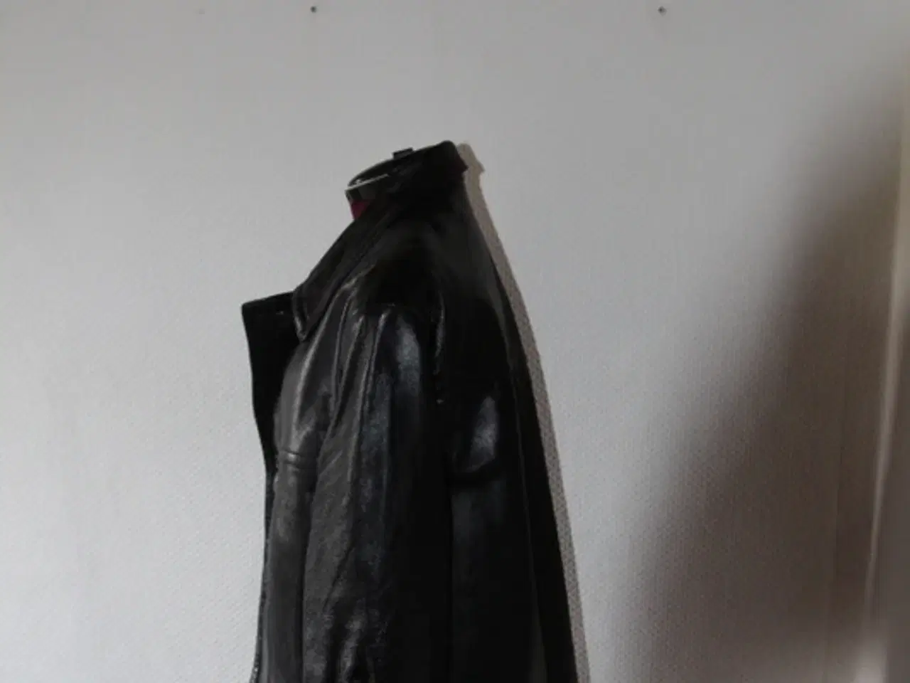 Billede 3 - Flot Læder Frakke