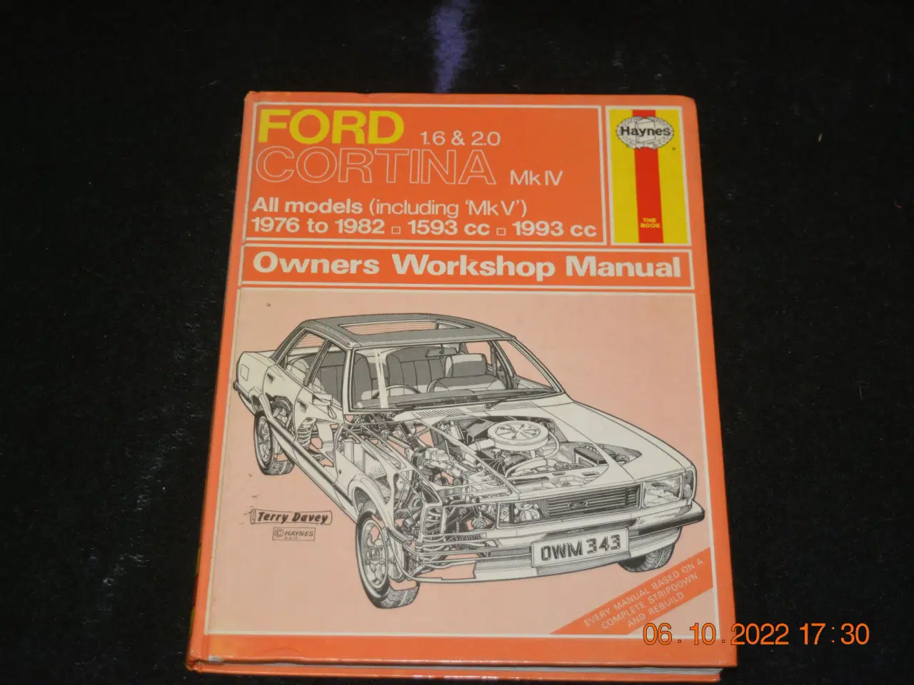Billede 1 - Ford Cortina MK4 Manual.