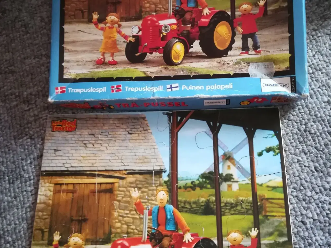 Billede 1 - Little red traktor puslespil