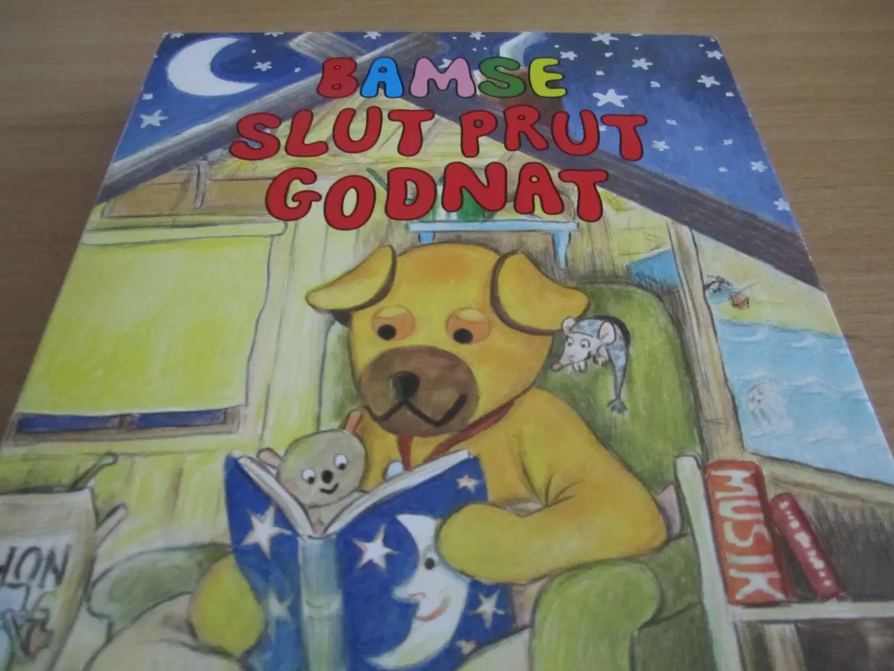 Billede 1 - BAMSE. Slut prut Godnat. LYDBOG.