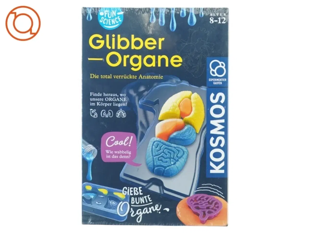 Billede 1 - NY Glibber organe - kirurg øvesæt fra Kosmos (str. 30 x 20 cm)