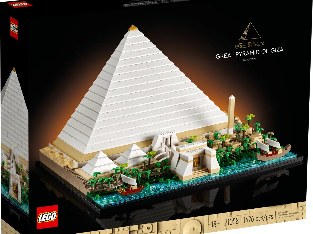 Billede 1 - LEGO 21058 Den store pyramide i Giza