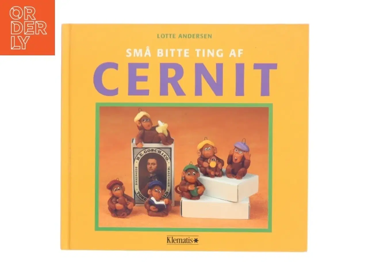 Billede 1 - Små bitte ting af cernit af Lotte Andersen (f. 1963-09-30) (Bog)