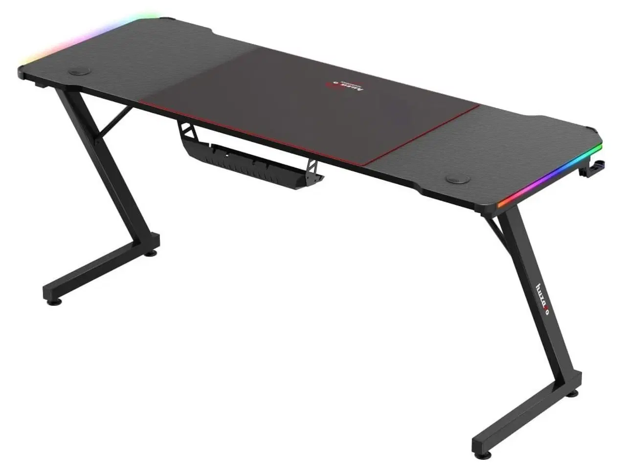 Billede 7 - Gaming bord Huzaro Hero 4.8 RGB – sort, 160×60 cm