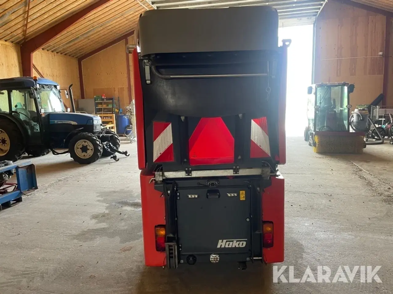 Billede 6 - Fejesuge maskine Hako Citymaster 650 med saltlagespreder
