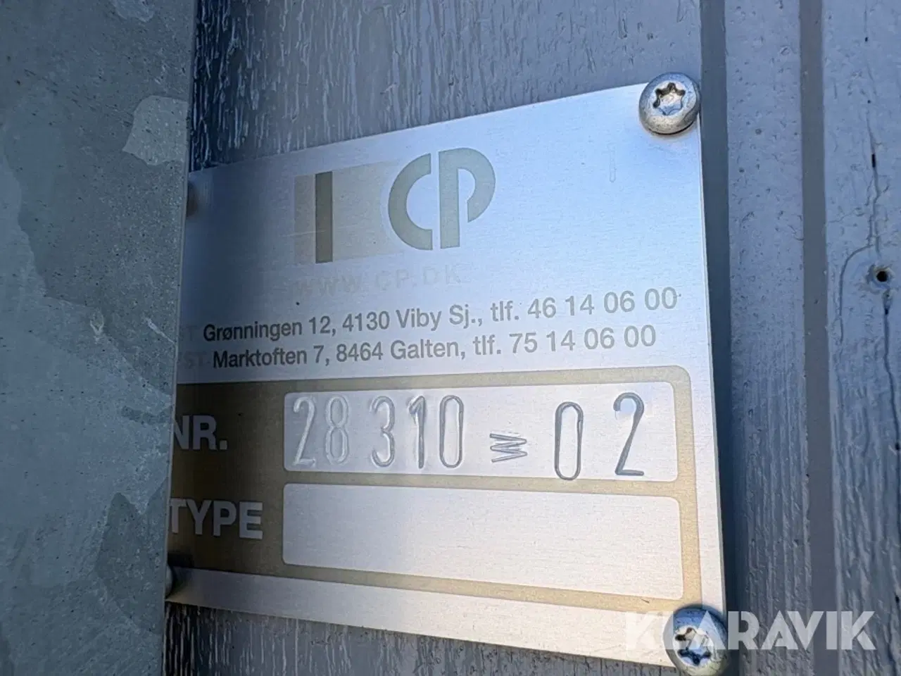 Billede 5 - Kontormodul med trinette, bad og toilet Cp/zeppelin