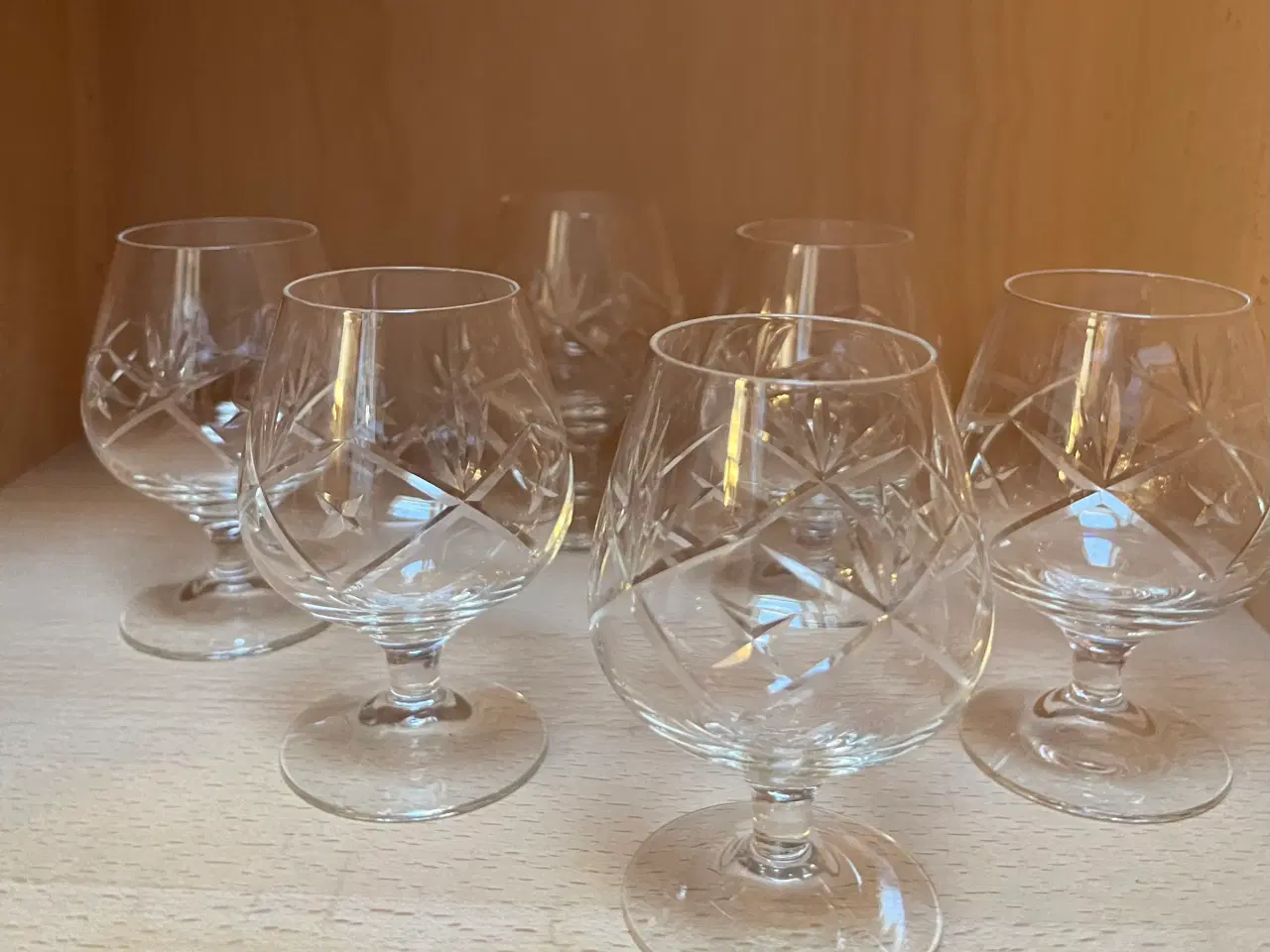 Billede 1 - ULLA  COGNAC glas Holmegaard 