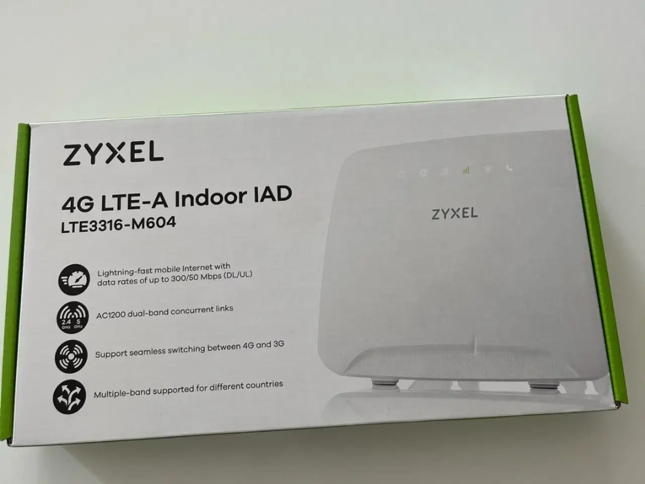 Billede 1 - 4G Zyxel LTE3316-M604, til simkort, +VOIP.