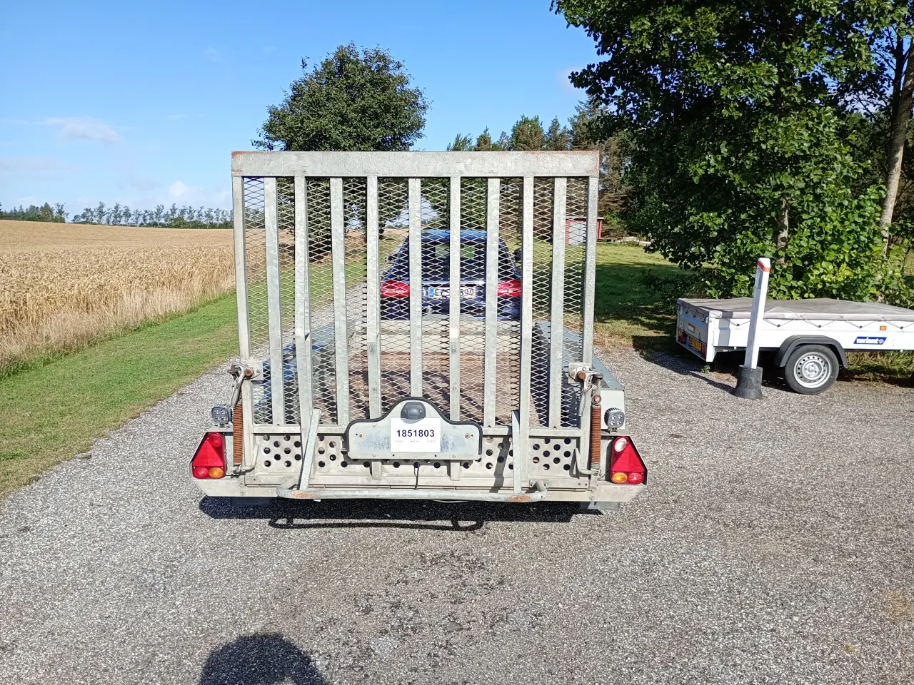 Billede 3 - Nysynet Brenderup B 26 Maskintrailer
