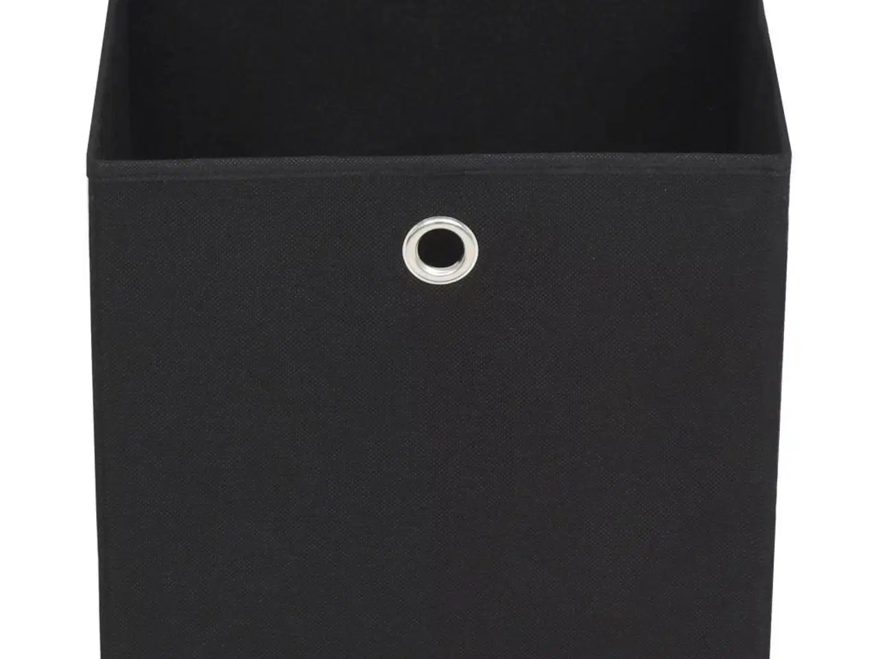 Billede 4 - Opbevaringskasser 10 stk. ikke-vævet stof 32x32x32 cm sort