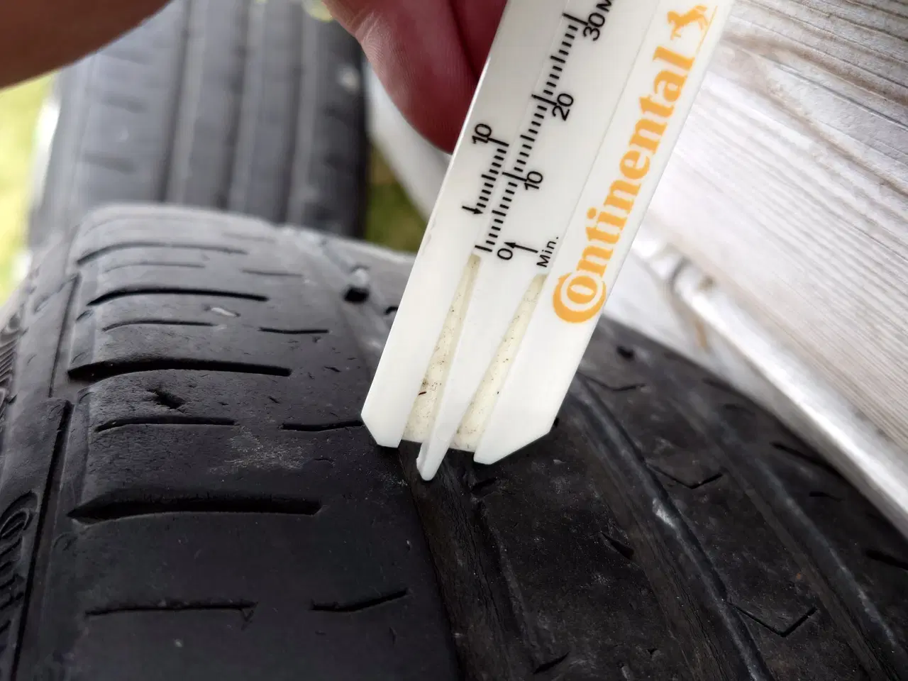 Billede 13 - Dezent TC Silver alufælge med Conti dæk