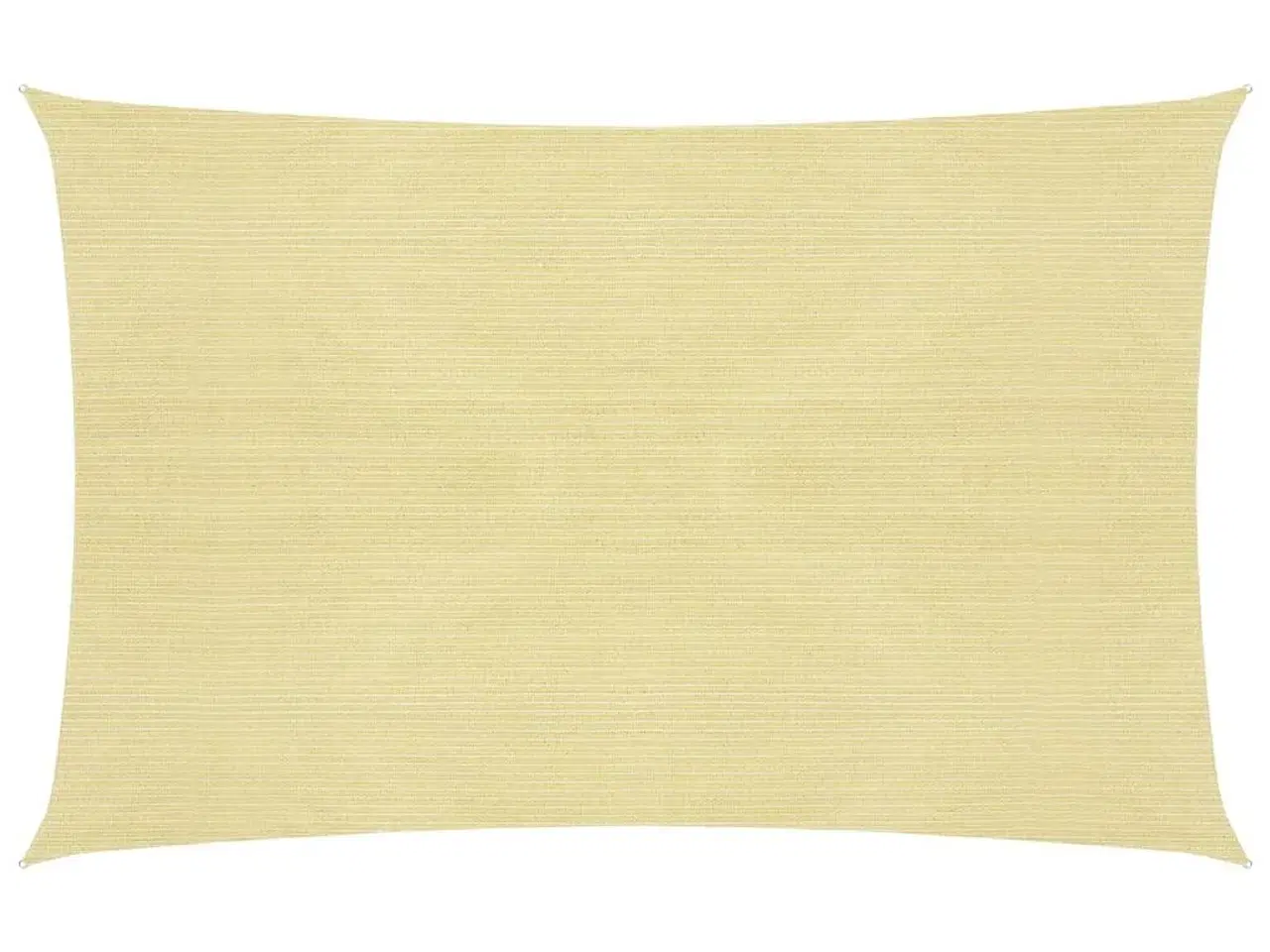 Billede 1 - Solsejl 2,5x3 m 160 g/m² HDPE beige