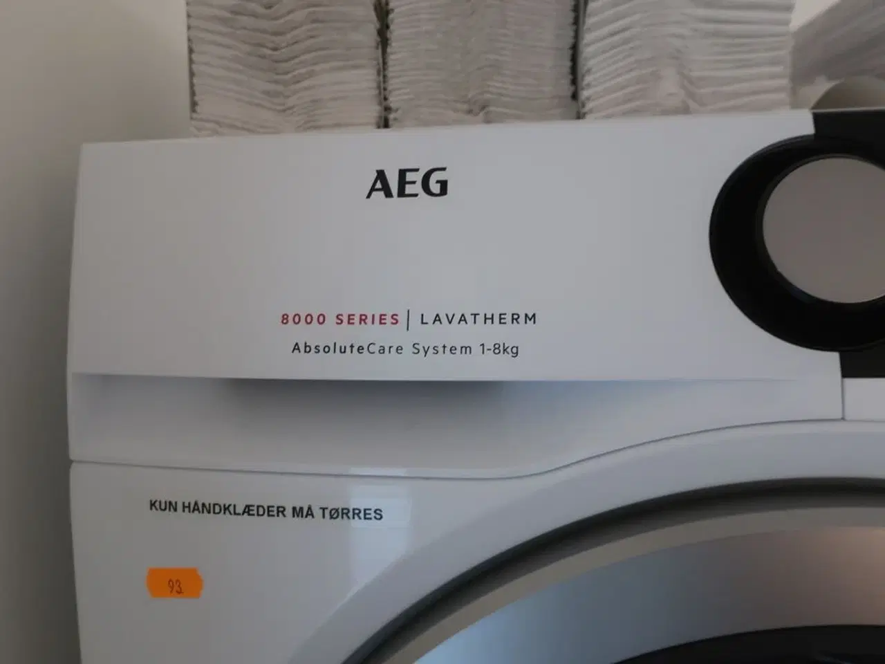 Billede 5 - Tørretumbler AEG 8000 Series Lavatherm
