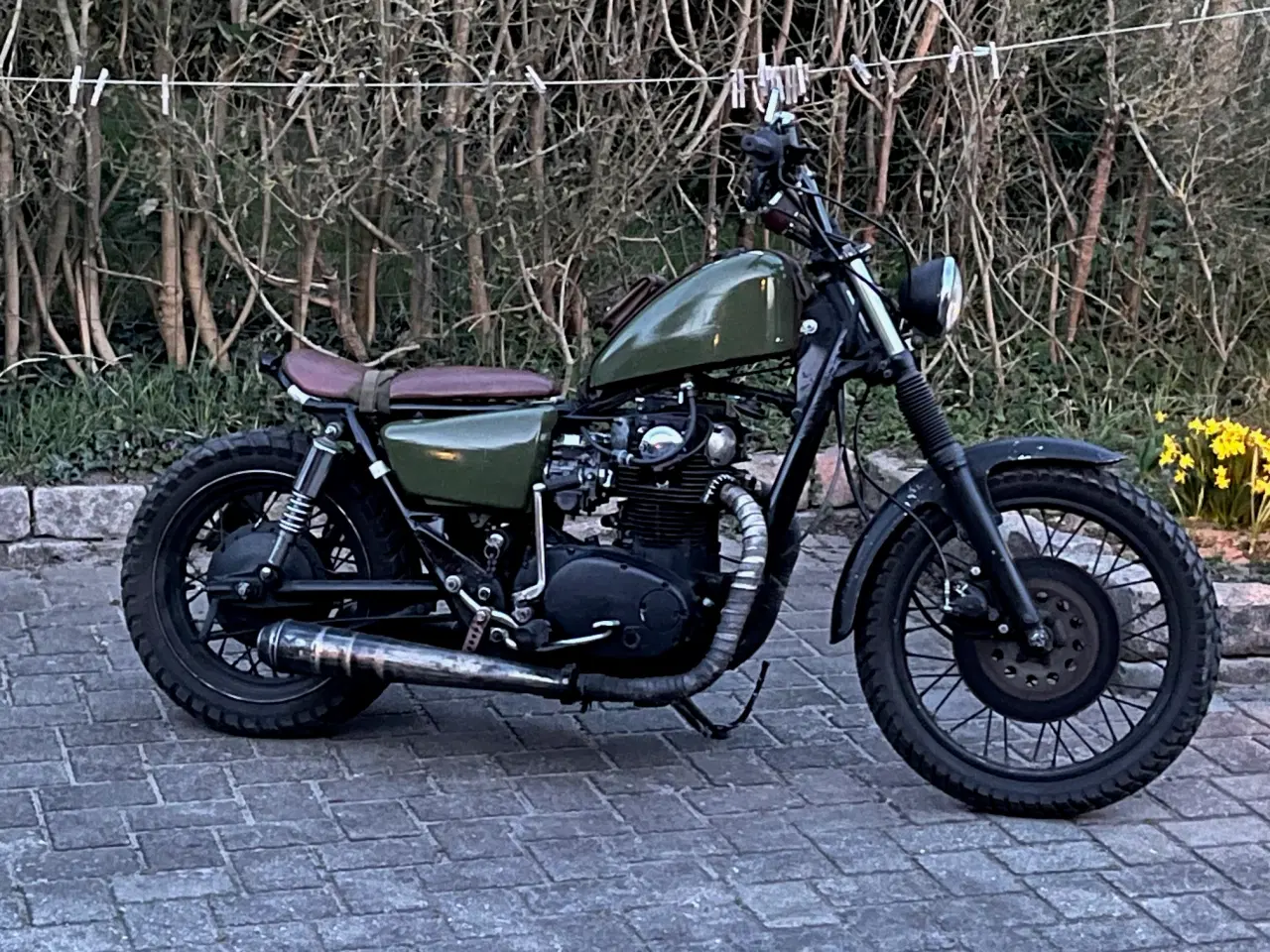 Billede 1 - Yamaha xs650 scrambler look