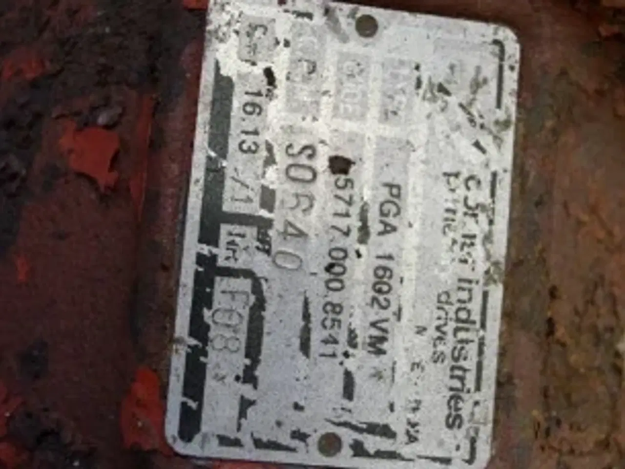 Billede 17 - Faresin Fodervogn Gearkasse FAR57170008541