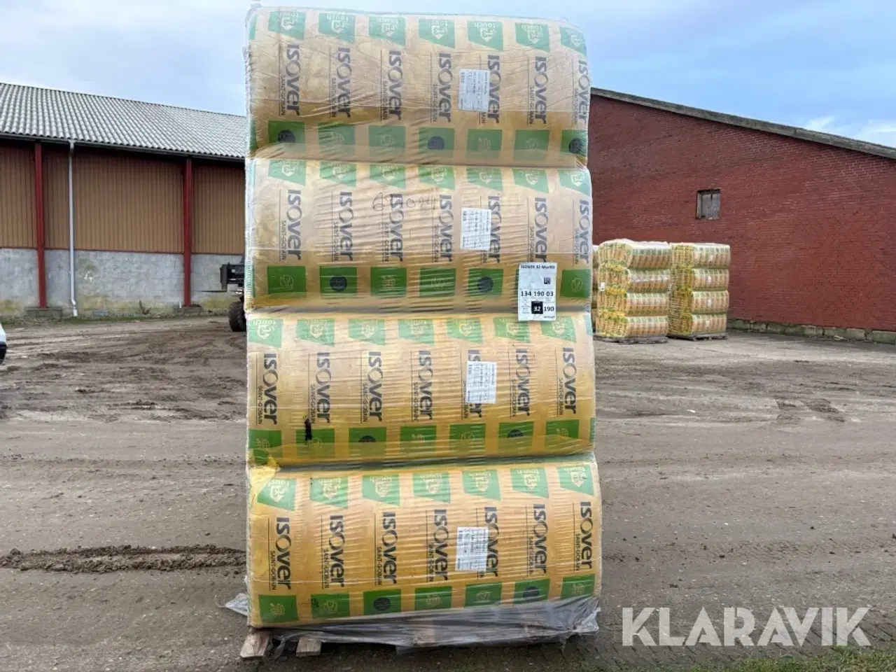 Billede 6 - Isolering Isover Murfilt - 2 paller af 31.01kvm