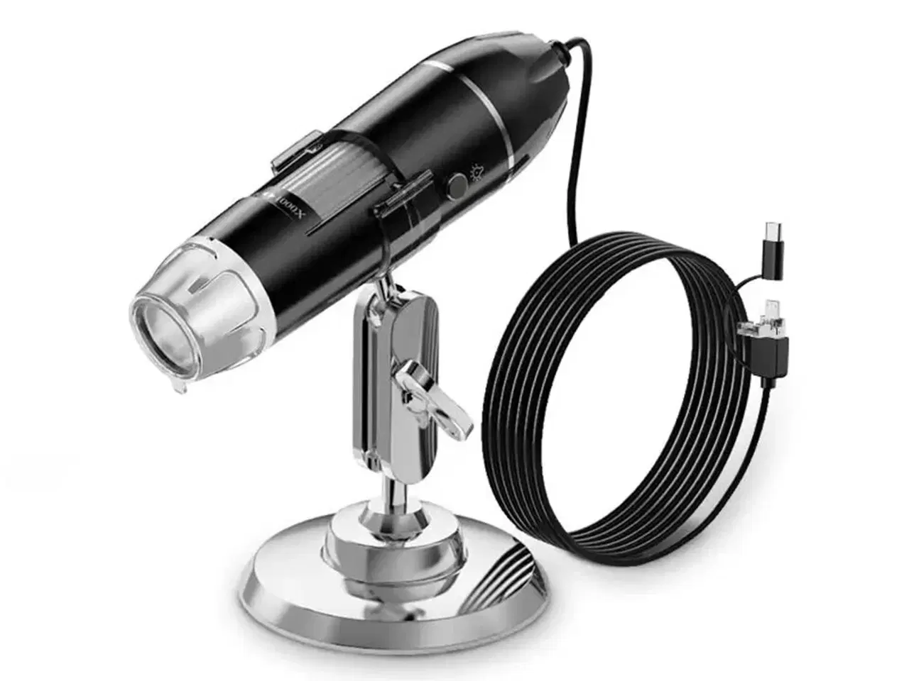 Billede 1 - USB-mikroskop. 500-1600 x forstørrelse.