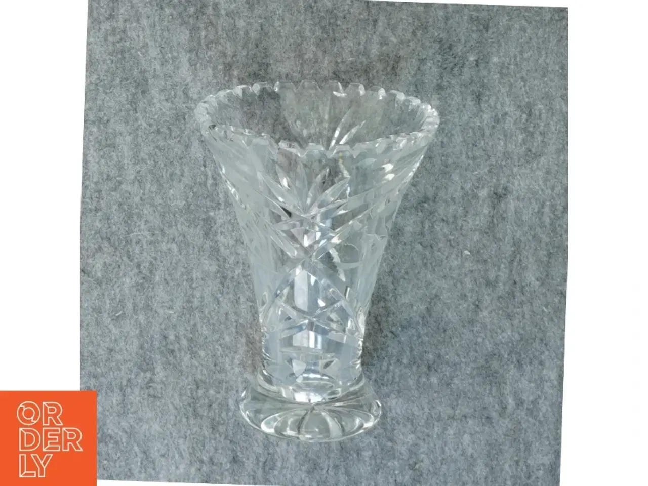 Billede 1 - Vase i krystal (str. 16 x 12 cm)