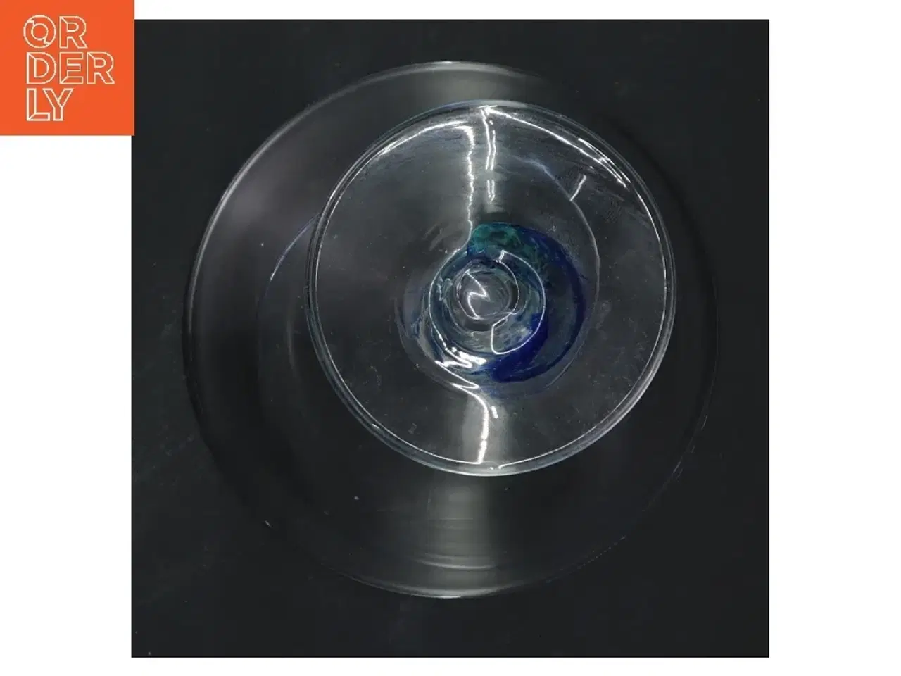 Billede 2 - Cocktailglas med spiral (str. Ø 12,5 cm længde 16 cm)