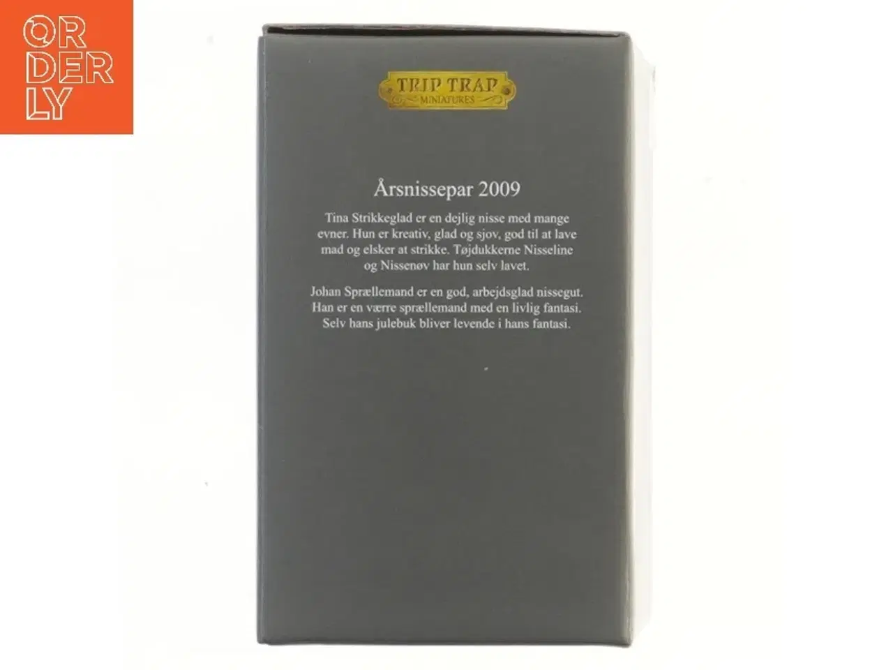 Billede 2 - Årsnissepar 2009 figurer fra Trip Trap (str. 14 cm)