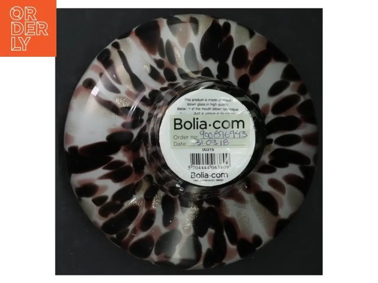 Billede 4 - Mundblæst vase fra Bolia (str. Ø. 15 cm)