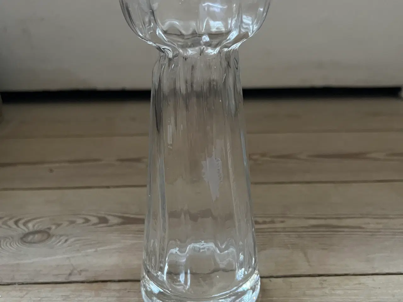 Billede 1 - Hyacintglas med optiske striber holmegaard