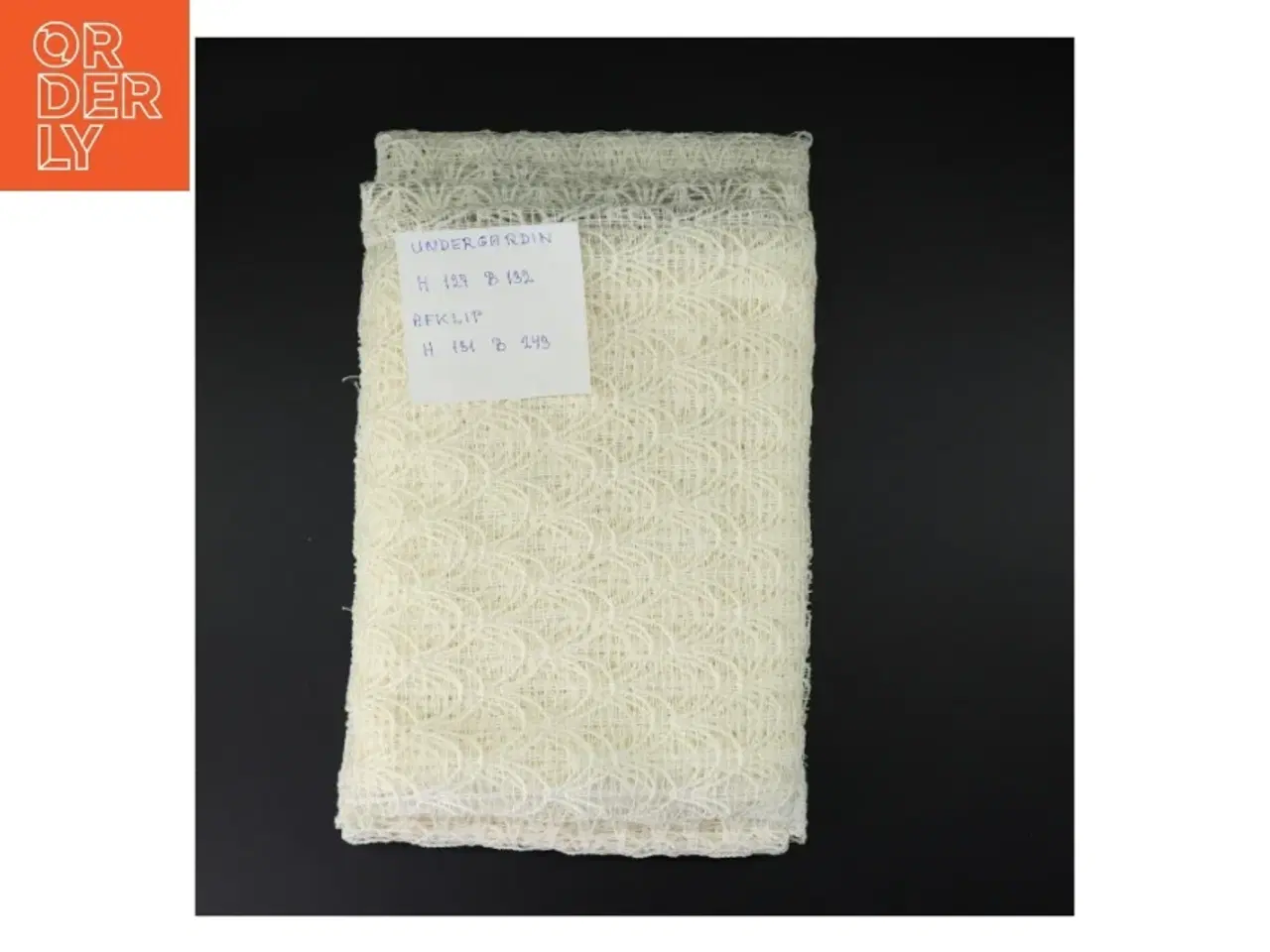 Billede 1 - Undergardiner (str. 127 x 132 og 131 x 243 cm)